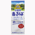 小岩井 まきば 濃いミルク<紙パックチルド保存可能品>