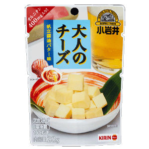 小岩井大人のチーズ（帆立バター醤油味）