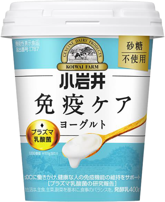 小岩井免疫ケアプラズマ乳酸菌ヨーグルト400ｇ（砂糖不使用）