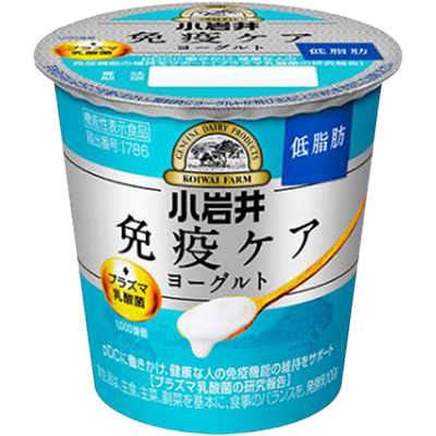 KOIWAI 小岩井乳業 免疫ケアヨーグルト（プラズマ乳酸菌ヨーグルト）【低脂肪】100g