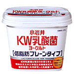 小岩井１．０低脂肪KW乳酸菌ヨーグルト（低脂肪プレーンヨーグルト）
